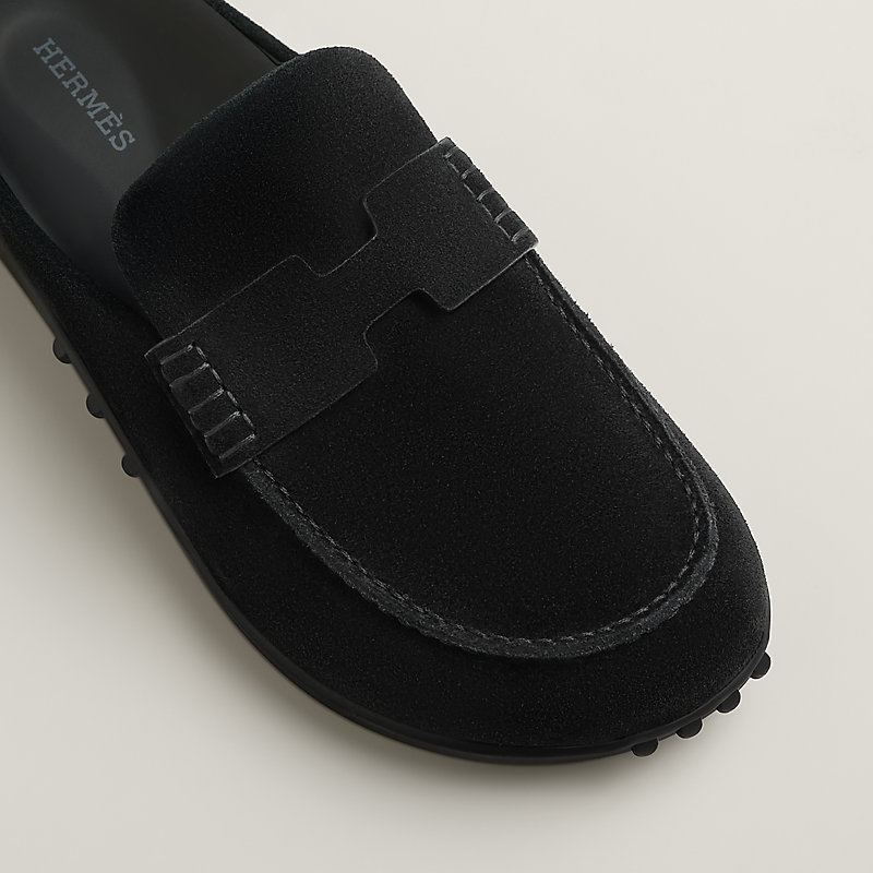 HERMES 黒 レザー ミュール Mix mule | Hermès USA